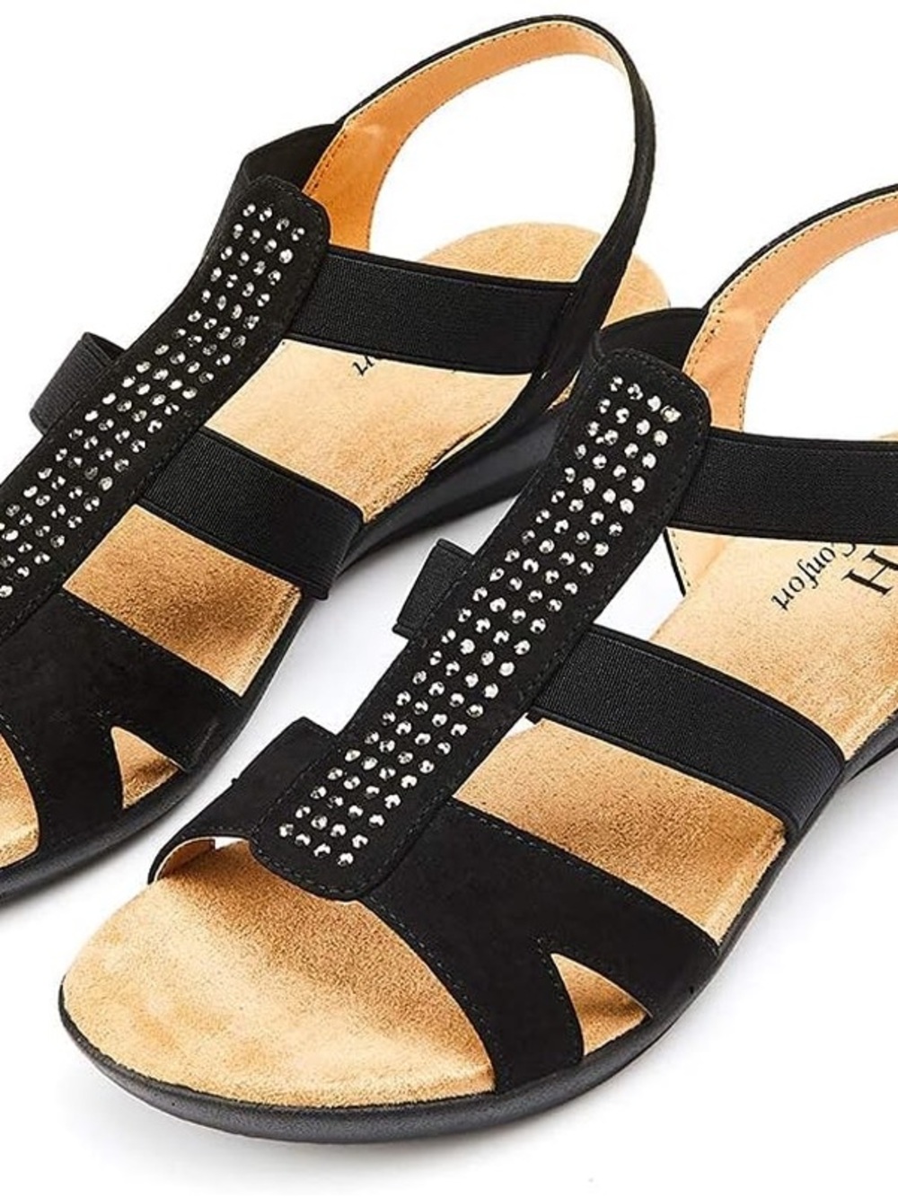 VJH Sandals with Rhinestones brand new